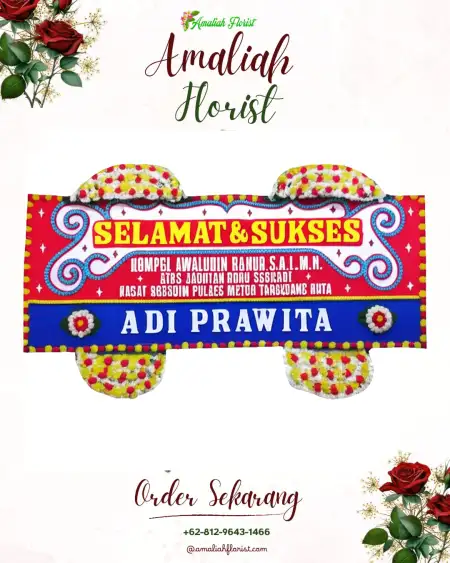 Papan Bunga Ucapan Selamat Cobodoe